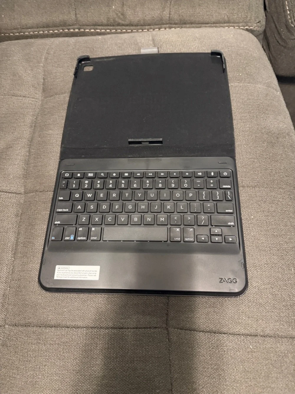 Black Bluetooth iPad case